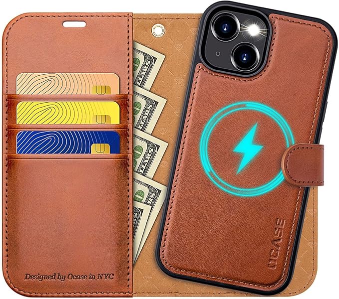 iPhone 14 Wallet 2 in 1 Magnetic Case
