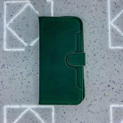 iPhone 13 Wallet Double Stiches Side Pocket Case